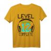 12. Geburtstag Jungen Gamer T-Shirt - Level 12 Complete Gaming Outfit für den perfekten Geburtstag, ideal für Videospiel-Fans und Zocker