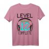 12. Geburtstag Jungen Gamer T-Shirt - Level 12 Complete Gaming Outfit für den perfekten Geburtstag, ideal für Videospiel-Fans und Zocker