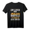 Life Without Baustelle T-Shirt  Lustiges Bauarbeiter Design für Baggerfahrer, Bauleiter & Bauprofis