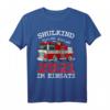 Feuerwehr Schulanfang T-Shirt für Kinder - Lustiges Geschenk zum Einschulungstag mit Feuerwehrmotiv
