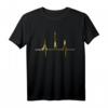 Dubai Skyline Herzschlag Burj Khalifa T-Shirt - Fanartikel für Dubai-Liebhaber & Touristen