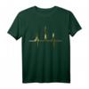 Dubai Skyline Herzschlag Burj Khalifa T-Shirt - Fanartikel für Dubai-Liebhaber & Touristen