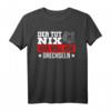 Der Will Nur Drechseln Drechsler Drechseln Drechslerei T-Shirt  Lustiges Handwerker Motiv für Drechsler, Industriearbeiter & Bauspengler