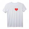New York Skyline Herzschlag T-Shirt mit Freiheitsstatue  Perfektes NYC Souvenir für Fans, Besucher und Bewohner