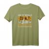 Man ist niemals zu alt für eine Modelleisenbahn T-Shirt - Lustiges Zug- und Lokomotiv-Design, ideales Geschenk für Eisenbahner, Opa & Modellbauer