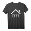 Bauherrin 2023 Baustellenoutfit - Das perfekte T-Shirt für Frauen beim Hausbau, Richtfest & als Geschenkidee