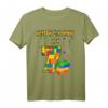 Geburtstag Shirt für Jungen & Mädchen mit Bausteine Thema - Perfekt für Kindergeburtstag, Party & Geschenk ab 2, 3, 4, 5, 6, 7, 8, 9, 10 Jahren