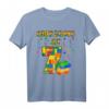 Geburtstag Shirt für Jungen & Mädchen mit Bausteine Thema - Perfekt für Kindergeburtstag, Party & Geschenk ab 2, 3, 4, 5, 6, 7, 8, 9, 10 Jahren