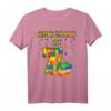 Geburtstag Shirt für Jungen & Mädchen mit Bausteine Thema - Perfekt für Kindergeburtstag, Party & Geschenk ab 2, 3, 4, 5, 6, 7, 8, 9, 10 Jahren