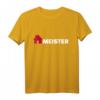 Hausmeister T-Shirt mit stilisiertem Haus  Klassische Arbeitskleidung für Profis im Gebäudemanagement