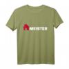 Hausmeister T-Shirt mit stilisiertem Haus  Klassische Arbeitskleidung für Profis im Gebäudemanagement