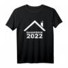 Bauherrin 2022 Baustellenoutfit - Damen T-Shirt für Baubeginn, Richtfest & als Geschenk für Frauen auf der Baustelle