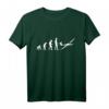Segelfliegen Segelflieger Evolution Geschenk T-Shirt  Perfektes Geschenk für Flugbegeisterte, Piloten & Modellbauer