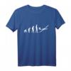 Segelfliegen Segelflieger Evolution Geschenk T-Shirt  Perfektes Geschenk für Flugbegeisterte, Piloten & Modellbauer