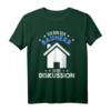 Lustiges Bauherr T-Shirt 2023  Geschenkidee für Bauherren, Bauleiter & Hausbauer mit Spruch 'Ich Bin Der Bauherr Keine Diskussion'
