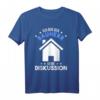 Lustiges Bauherr T-Shirt 2023  Geschenkidee für Bauherren, Bauleiter & Hausbauer mit Spruch 'Ich Bin Der Bauherr Keine Diskussion'