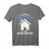 Lustiges Bauherr T-Shirt 2023  Geschenkidee für Bauherren, Bauleiter & Hausbauer mit Spruch 'Ich Bin Der Bauherr Keine Diskussion'