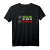 Lustiges Bodybuilding Spruch T-Shirt 'Vegan ist mir zu riskant'  Perfekt für Fitness, Gym und als Geschenk für Sportbegeisterte