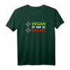 Lustiges Bodybuilding Spruch T-Shirt 'Vegan ist mir zu riskant'  Perfekt für Fitness, Gym und als Geschenk für Sportbegeisterte