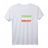 Lustiges Bodybuilding Spruch T-Shirt 'Vegan ist mir zu riskant'  Perfekt für Fitness, Gym und als Geschenk für Sportbegeisterte