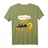 Kinder T-Shirt mit Bagger-Design für Jungen, 2 Jahre - Lustiges Geburtstagsgeschenk für kleine Baumaschinen-Fans