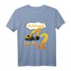 Kinder T-Shirt mit Bagger-Design für Jungen, 2 Jahre - Lustiges Geburtstagsgeschenk für kleine Baumaschinen-Fans