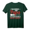 Bauherren Hausbau Papa T-Shirt 2023 - Lustiges Geschenk für Bauherren, Hausbauer & Baufeiern