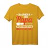 Bauherren Hausbau Papa T-Shirt 2023 - Lustiges Geschenk für Bauherren, Hausbauer & Baufeiern