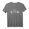HapBunny T-Shirt mit Frequenz, Puls und Herzschlag - Personalisiertes Geschenk für Büro- und Technikliebhaber