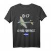 B-17 Flying Fortress T-Shirt  2. Weltkrieg US Army Air Force Design, perfektes Geschenk für Luftfahrt- und Geschichtsbegeisterte