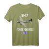 B-17 Flying Fortress T-Shirt  2. Weltkrieg US Army Air Force Design, perfektes Geschenk für Luftfahrt- und Geschichtsbegeisterte