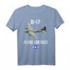 B-17 Flying Fortress T-Shirt  2. Weltkrieg US Army Air Force Design, perfektes Geschenk für Luftfahrt- und Geschichtsbegeisterte
