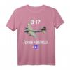 B-17 Flying Fortress T-Shirt  2. Weltkrieg US Army Air Force Design, perfektes Geschenk für Luftfahrt- und Geschichtsbegeisterte