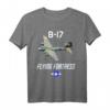 B-17 Flying Fortress T-Shirt  2. Weltkrieg US Army Air Force Design, perfektes Geschenk für Luftfahrt- und Geschichtsbegeisterte