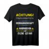 Lustiges Reinigungskraft T-Shirt mit Spruch  Humorvolles Arbeitskleid für Gebäudereiniger, Putzfrauen & Reinigungsfachkräfte