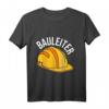 Lustiges Bauleiter T-Shirt mit Bauarbeiter Helm - Perfekte Geschenkidee für Bauprofis, Straßenbau, Hochbau & Sanierung