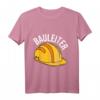 Lustiges Bauleiter T-Shirt mit Bauarbeiter Helm - Perfekte Geschenkidee für Bauprofis, Straßenbau, Hochbau & Sanierung