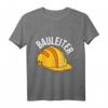 Lustiges Bauleiter T-Shirt mit Bauarbeiter Helm - Perfekte Geschenkidee für Bauprofis, Straßenbau, Hochbau & Sanierung