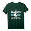 Kinder Bauherren Hausbau Heimlicher Chef Mini Bauherr 2023 T-Shirt  Perfekt als Richtfest- und Baumeister-Geschenk für kleine Bauleiter