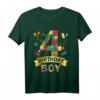 Kinder 4. Geburtstag Boy T-Shirt - Geschenkidee für 4 Jahre alte Jungen, Geburtstag oder Party Outfit