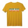 Retro Laufen Marathon Joggen Herzschlag EKG Läufer Motiv T-Shirt - Lustiges Geschenk für Jogger, Marathonläufer & Ausdauersportfans