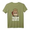 Nagetier Team Beaver Lustiges Biber T-Shirt  Perfekt für Biber-Liebhaber, Kinder & Tierfans als Geschenk oder Kostüm