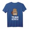 Nagetier Team Beaver Lustiges Biber T-Shirt  Perfekt für Biber-Liebhaber, Kinder & Tierfans als Geschenk oder Kostüm