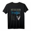 Megalodon Zahn Fossiler Haizahn - Prähistorisches Megalodon Shark T-Shirt als Geschenk für Weihnachten oder Geburtstag