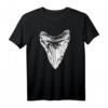 Megalodon Zahn T-Shirt | Fossiler Haizahn Meg Hai Geschenk für Fossilien- und Haifischfans zu Weihnachten & Geburtstag