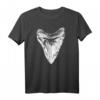 Megalodon Zahn T-Shirt | Fossiler Haizahn Meg Hai Geschenk für Fossilien- und Haifischfans zu Weihnachten & Geburtstag