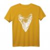 Megalodon Zahn T-Shirt | Fossiler Haizahn Meg Hai Geschenk für Fossilien- und Haifischfans zu Weihnachten & Geburtstag