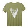 Megalodon Zahn T-Shirt | Fossiler Haizahn Meg Hai Geschenk für Fossilien- und Haifischfans zu Weihnachten & Geburtstag
