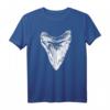 Megalodon Zahn T-Shirt | Fossiler Haizahn Meg Hai Geschenk für Fossilien- und Haifischfans zu Weihnachten & Geburtstag