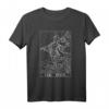 The Fool Tarotkarte Gothic Halloween T-Shirt  Düsteres Tarot Design mit Narren, perfekt für Halloween, Karneval & Okkult-Fans
